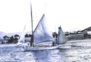 AN early Image of UTEKIAH II on Port Phiilip, probably in the 1920s.