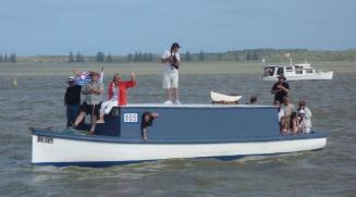 FAIRY QUEEN at Goolwa Wooden Boat Festival in 2011.