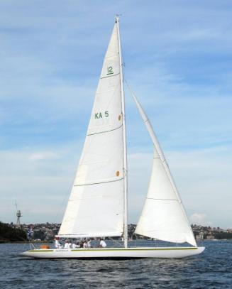AUSTRALIA  sailing on Sydney Harbour in May 2012